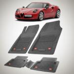 TeamCar® Covorase Alfa Romeo 4C Coupe Generatia I Compatibile 2013-2020 | Black (LKwJHGFBx)
