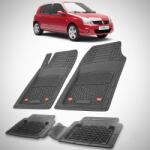 TeamCar Covorase Renault Clio II Campus Hatchback Compatibile 2006-2012 | Black (R7ANWWLT)