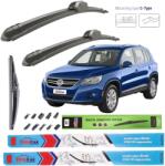 TeamCar Ștergătoare Volkswagen Tiguan 5N1 (2007-2011) Flat | Set Complet - TeamCar® (TC3TIG1h600q475)