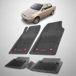 TeamCar® Covorase Fiat Albea Sedan 178 Compatibile 2002-2006 | Black (Fia9m6t121)