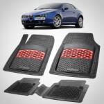 TeamCar Covorase Alfa Romeo Brera Generatia I Compatibile 2005-2010 | Red (SKUALFA0006hytr)