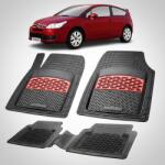 TeamCar® Covorase Citroen C4 Hatchback 3 Usi Pre-Facelift Compatibile 2004-2008 | Red (FRATqGHKL)