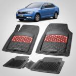 TeamCar® Tăvițe auto Skoda Rapid I 2012-2017 | Red Edition - TeamCar® (derqw6tgf179)