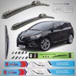 TeamCar Ștergătoare Renault Grand Scenic IV (2016-2022) Flat | Set Complet - TeamCar® (TCRNGSIV16220FLSC)