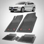 TeamCar Covorase Alfa Romeo 159 Sportwagon Pre-Facelift Compatibile 2006-2008 | Black (Alkjhgwds)
