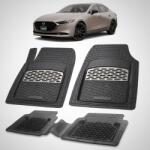 TeamCar® Covorase Mazda 3 BP Facelift Sedan Compatibile 2024-2026 | Silver (TCMZDA52PCS)