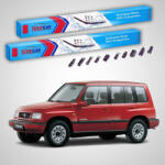 TeamCar Ștergătoare Suzuki Vitara ET 5 Uși 1995-1998 | Set Față Flat Premium - TeamCar® (TC-SUZVTET5U9598450450FP)