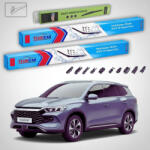 TeamCar Ștergătoare BYD Sealion 5 DM-i 2025-2026 | Set Față și Spate Flat - TeamCar® (TC-BYDSEALION5DMISLIMPUSHBUTTON600450300FU)