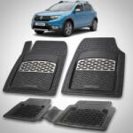 TeamCar® Covorașe Dacia Sandero Stepway II 2012-2020 Compatibile | Silver Edition - TeamCar® (SKU-DACIASANDEROST81fbc356uhg)