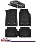TeamCar Covorase Auto TeamCar® Tip Tavita Compatibile Jaguar XE I (2015+) Negru Material Rezistent (SKU-JJ-0007)