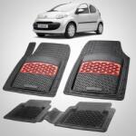 TeamCar® Covorase Citroen C1 Hatchback 5 Usi Pre-Facelift Compatibile 2005-2009 | Red (1CqIqTRzOEN)