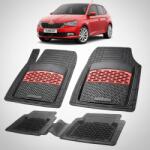TeamCar® Covorașe Skoda Fabia III Hatchback 2014-2021 | Red Edition - TeamCar® (SKUt5SKODAy70003hjfy)