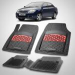 TeamCar Covorase Toyota Corolla E120 Compatibile Sedan 2004-2007 | Red (toyxo83002)
