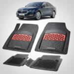 TeamCar® Covorase Skoda Octavia IV Compatibile Liftback Pre-facelift 2020-2023 | Red (derqw6tgf130)