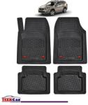 TeamCar® Covorase Auto TeamCar® Tip Tavita Compatibile Subaru Forester V (2018+) Negru Material Rezistent (SKU-MIX-0008)