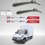 TeamCar Ștergătoare IVECO Daily MK3 Furgon (1999-2004) Flat | Set față - TeamCar® (7hF5h698u11h3W)