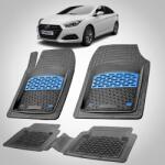 TeamCar® Covorase Hyundai i40 2015-2018 - Cauciuc Tip Tavita -Blue (HYU12q44ghj3kjiu17)