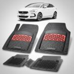 TeamCar® Covorase Citroen DS5 Hatchback Facelift Compatibile 2015-2018 | Red (eteamacarsku)