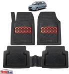 TeamCar Covorașe Skoda Fabia II 2007-2014 Tip Tăviță | Red Edition - TeamCar® (1-SKU-SKODA-0002)
