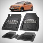 TeamCar Covorase Volkswagen Polo 6 Hatchback Compatibile 2017-2025 | Silver (VW9VI7HATCHBAC70Lfh)