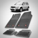 TeamCar® Covorașe Skoda Yeti I 2009-2013 | Black Edition - TeamCar® (hyg87676kjhf5)