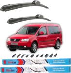 TeamCar Ștergătoare Volkswagen Caddy III Maxi Kombi LWB (2004-2007) - Set față (TCQCADDYYX60475)