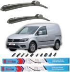 TeamCar Ștergătoare Volkswagen Caddy III Panel Van (GP) 2010-2015 - Set față (T117yD71675475)