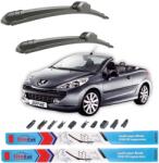TeamCar Ștergătoare TeamCar® Peugeot 207 CC (2006-2014) - Set față (TCC2WGH600-400)