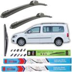 TeamCar Ștergătoare Volkswagen Caddy III Maxi Life (LWB, MPV) 2010-2015 - Set Complet (TCO99L886R75)