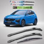 TeamCar Ștergătoare Hyundai Kona (2020-2023) Hibrid | Set Complet - TeamCar® (TC8KO654e30t400)