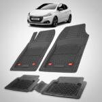 TeamCar Covorase Auto Tip Tavita Compatibile Peugeot 208 (3 usi, 2015-2019) Black (CVR1q1qGqaT208xI12012)