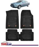 TeamCar Covorase Auto TeamCar® Tip Tavita Compatibile Jaguar XJ X350/X358 (2003-2009) Negru Material Rezistent (SKU-JJ-0005)