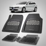 TeamCar® Covorase Alfa Romeo 159 Sportwagon Pre-Facelift Compatibile 2006-2008 | Silver (lkjwAhgds)