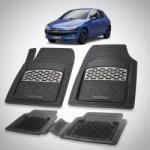 TeamCar Covorase Tavita Compatibile Peugeot 206 Hatchback (5 usi-1998-2003) Silver (CVRwPEUGEsT206HATCHBACKg1998)