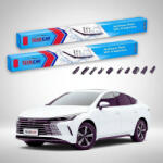 TeamCar Ștergătoare BYD Seal 5 DM-i 2024-2026 | Set Față Flat - TeamCar® (TC-BYDSEAL5DMIPUSHBUTTON650400FU)