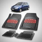 TeamCar® Covorase Auto Cauciuc Compatibile Hyundai Getz 2002-2011- Red (HY6tr87udewqS1)