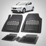 TeamCar Covorase Seat Leon Hatchback Mk3 Compatibile 2012-2020 | Silver (SEAT-Mk3HATCrr5lkmkk)
