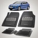 TeamCar Covorase Seat Ibiza Hatchback Mk5 Compatibile 2017+ | Silver (SEAT-MHATCHBACKgftrr)