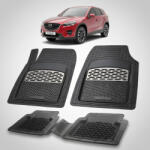TeamCar Covorașe Mazda CX-5 KE Facelift SUV 2014-2017 | Silver Edition - TeamCar® (TCMAZDACX9TBSq)