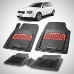 TeamCar® Covorase Audi A4 B6 Variant Compatibile 2000-2004 | Red (5-A4-B6-W2a5d499k-p)