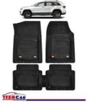 TeamCar Covorase Auto TeamCar® Tip Tavita Compatibile Jeep Grand Cherokee WK2 (2011-2021) Negru Material Rezistent (SKU-JJ-0014)