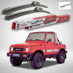 TeamCar Ștergătoare Suzuki Samurai SJ 1987-2004 | Cabrio | Set Față Flat - TeamCar® (TC-SUZSAMURAISJ8704300300CF)