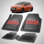 TeamCar® Covorase Auto Tip Tavita Compatibile Peugeot 208 (5 usi, 2012-2015) Red (CVRfPEUGEOT208If2012)
