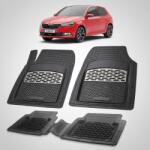 TeamCar® Covorașe Skoda Fabia III Hatchback Facelift 2018-2021 | Silver Edition - TeamCar® (derqw6tgf144)