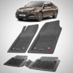 TeamCar® Covorașe Skoda Superb III Liftback Facelift 2019-2024 | Black Edition - TeamCar® (derqw6tgf135)