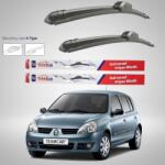 TeamCar Ștergătoare Renault Clio II Hatchback 5 Uși Facelift (2001-2005) TeamCar® - Flat | Set față (RENCl8PH220012005)