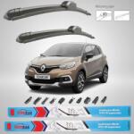 TeamCar Stergatoare Renault Captur I Facelift (2017-2019) - Set fata (TCwCAPTUR1wq2b)