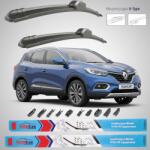 TeamCar Stergatoare Renault Kadjar (2015-2017) - Set fata | Universal (TC1K4JAR2650x400)
