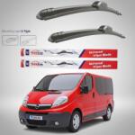 TeamCar Ștergătoare Opel Vivaro Bus L1H1 (2006-2014) Flat | Set față - TeamCar® (OPLX83L1H1FLATSF06)