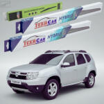 TeamCar Ștergătoare Dacia Duster I (2010-2014) Hibrid | Set Față Spate 4x4 Upgrade - TeamCar® (TCDACDUST1HBSC6004504X4)
